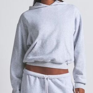 Skimms Cotton Fleece Classic Grey Hoodie XS